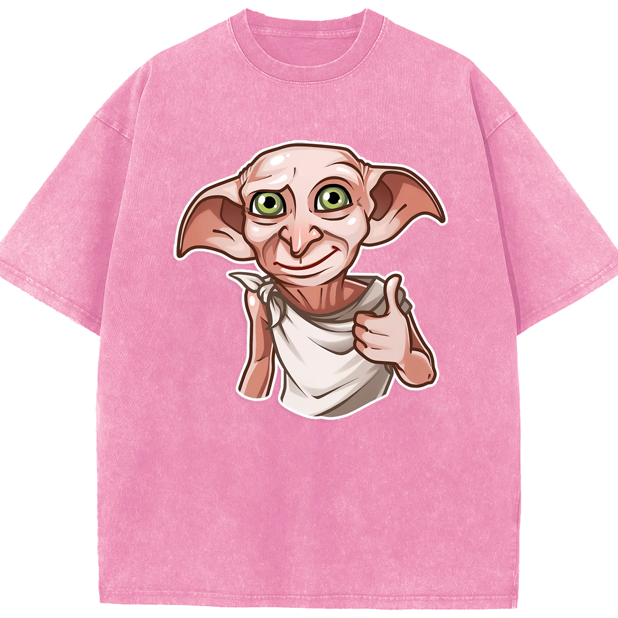 （画像用） Harry Potter ハリー・ポッターシリーズ 綿100% ヴィンテージ風 半袖Tシャツ（フロントプリント）